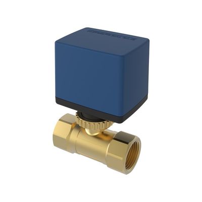 IP55 Brass Motorized Ball Valve / 2Way , 3Way Electric Operated Ball Valve