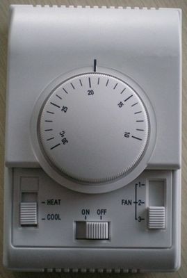 Approbation mécanique de la CE de thermostat de pièce de fan de bobine de thermostat d'intérieur d'unité