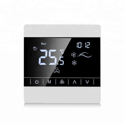 Fréquence du thermostat 50/60Hz de chauffage par le sol d'écran tactile de Digital de pièce
